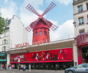 Moulin Rouge Red Windmill Montmartre Paris France Travel Amélie show Pigalle