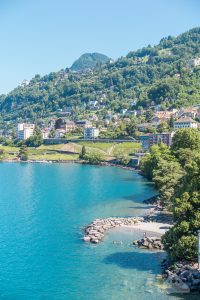 Real life Little Mermaid Castle Ariel Eric - Chateau de Chillon Montreux Switzerland