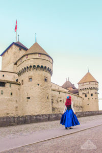 Real Life Ariel The Little Mermaid Castle Chateau de Chillon Montreux Switzerland